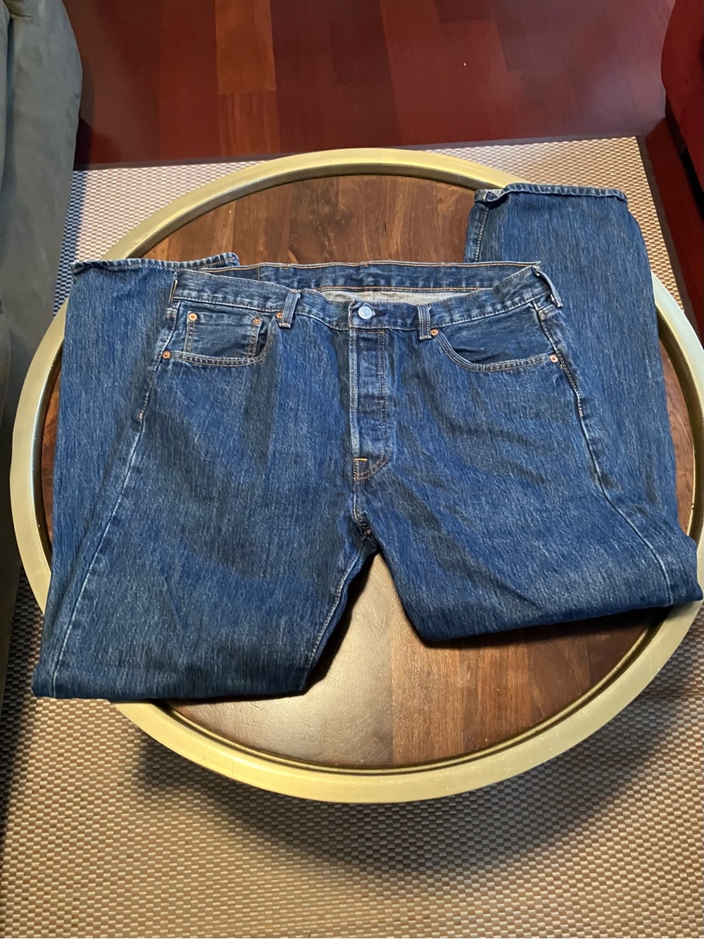 Levi’s 501 Button Fly Jeans 2016 38X32 Made in Mexico